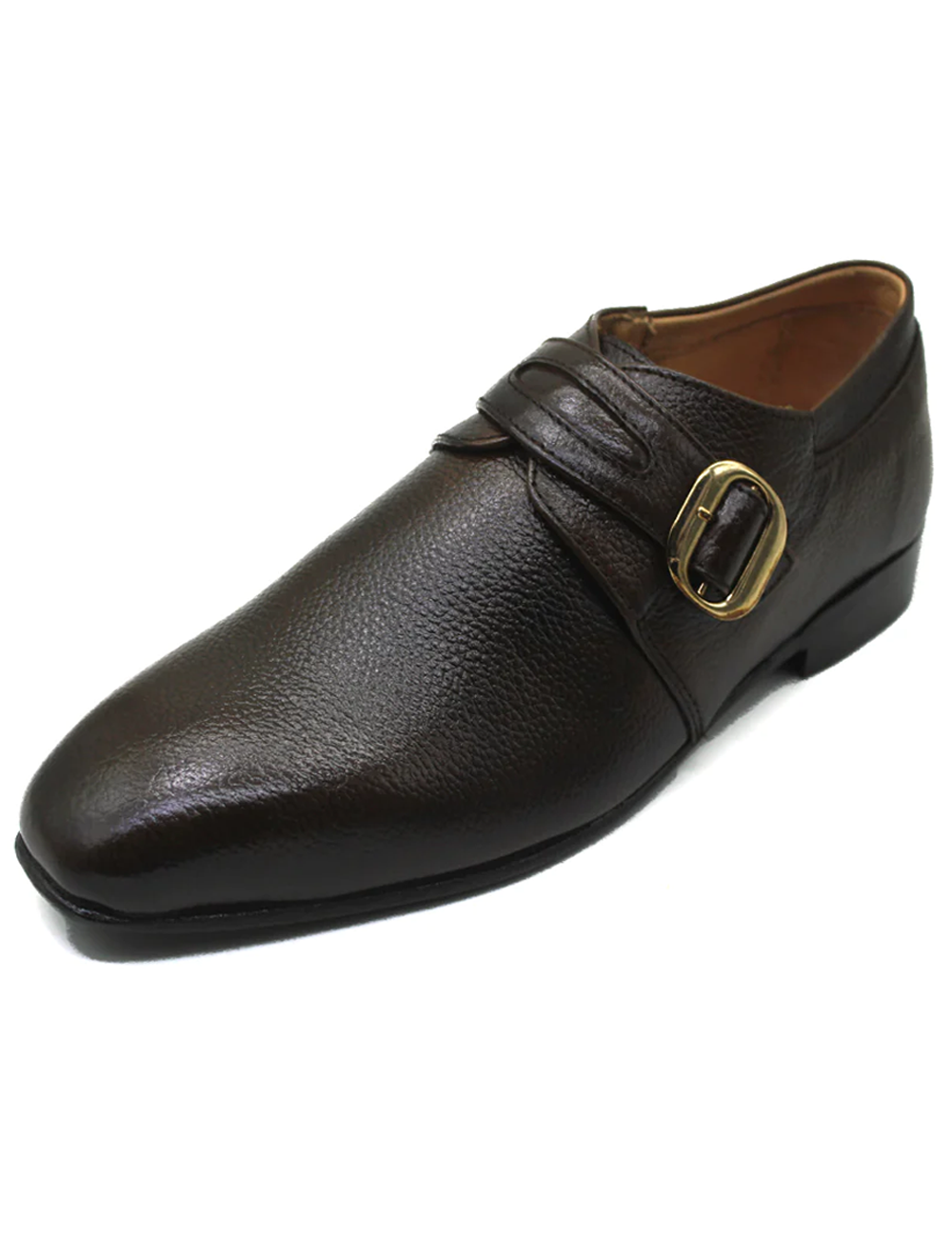 Brown Leather's Men Shoes