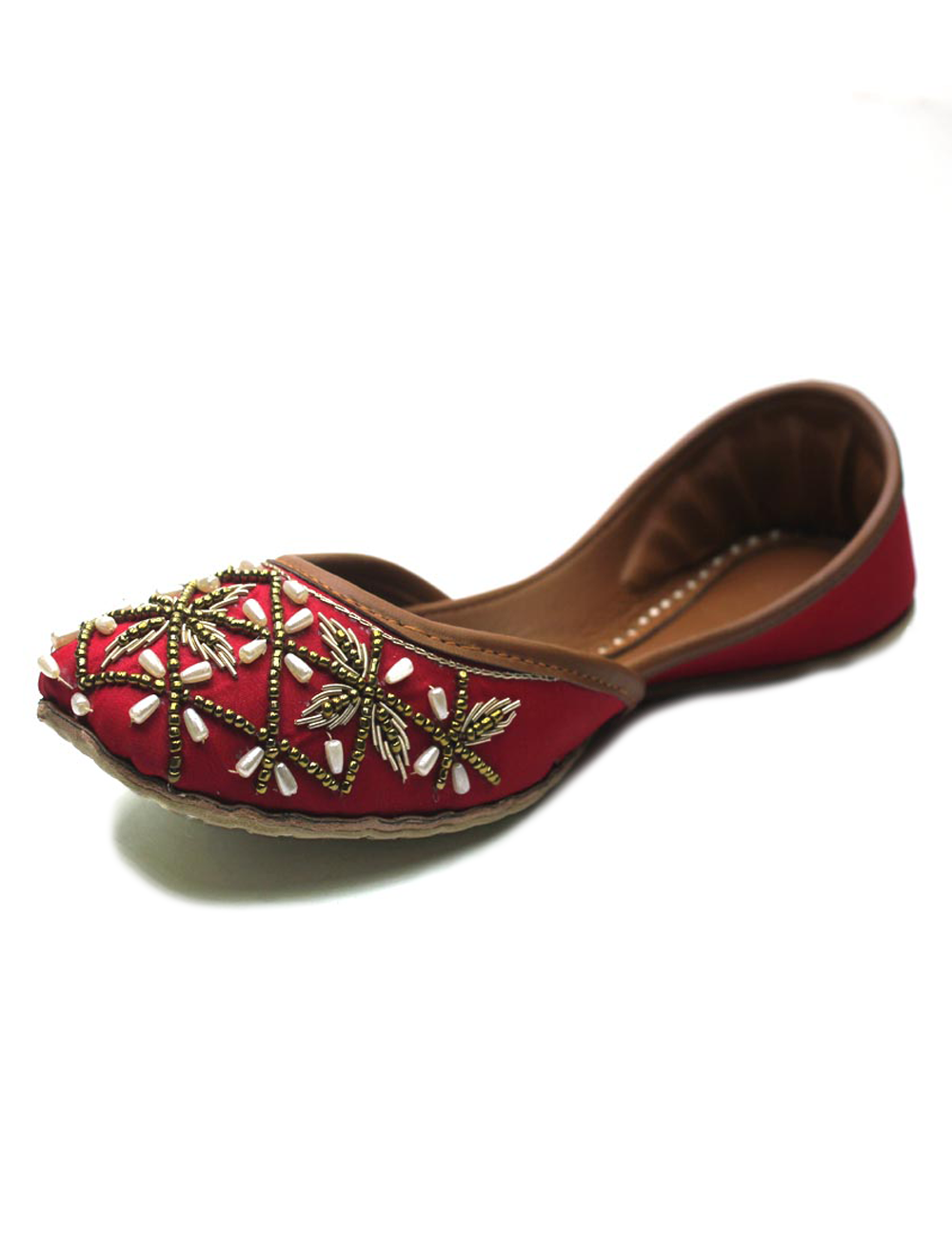 Embroidery Red Khussa