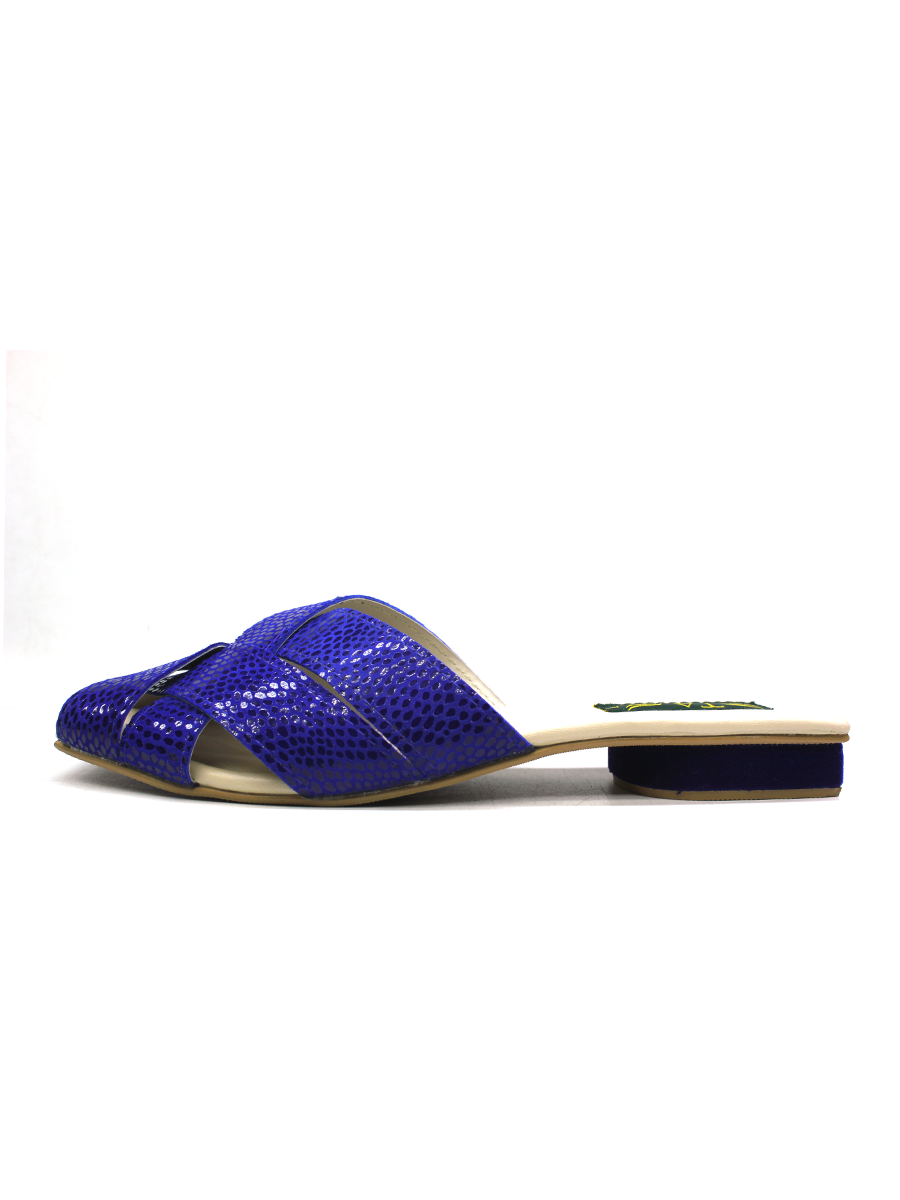 Blue Semi Casual Slipper