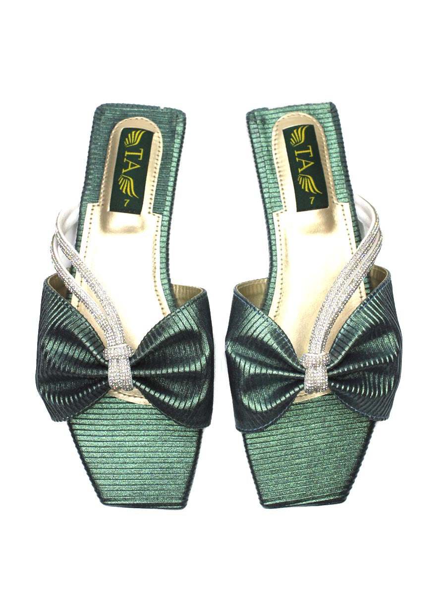 Green Fancy Slippers