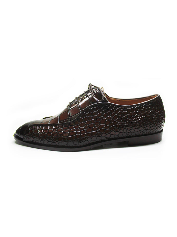 Classic Croco Style  Shoes For Men (6996662550668)