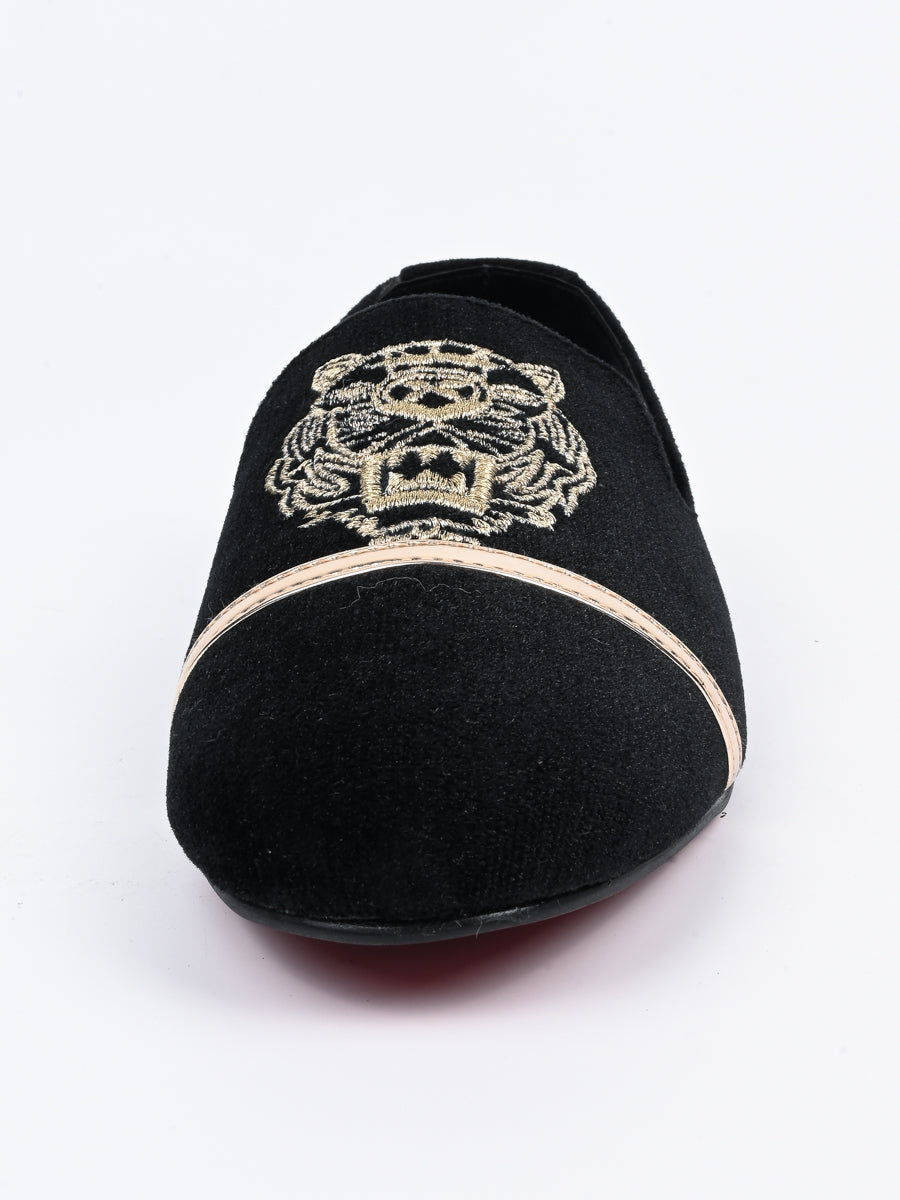 Men's Semi Casual Velvet Loafers (6903090184332)