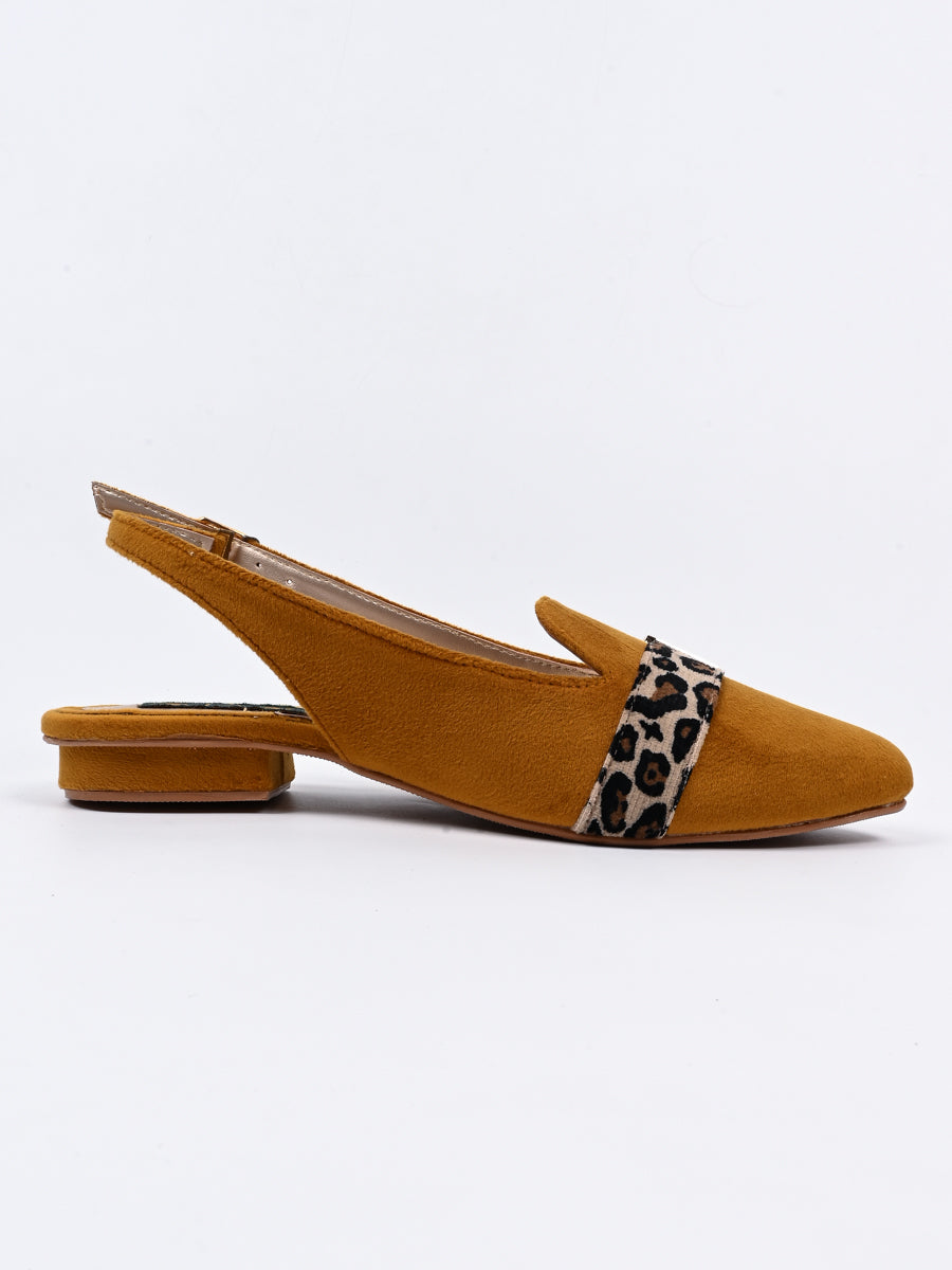 Women's Velvet Yellow Formal Sandal (6746401964172)
