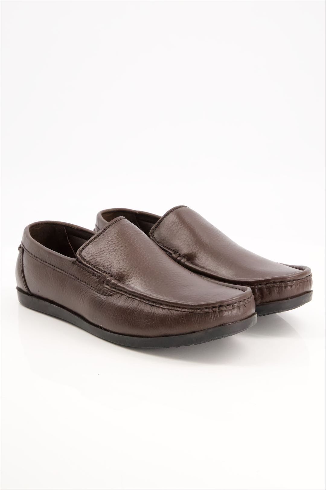 Men Premium Leather Brown Formal Shoes