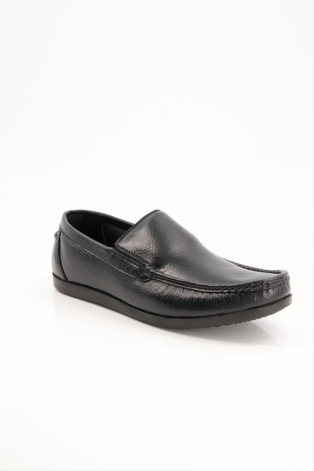 Men Premium Leather Black Formal Shoes