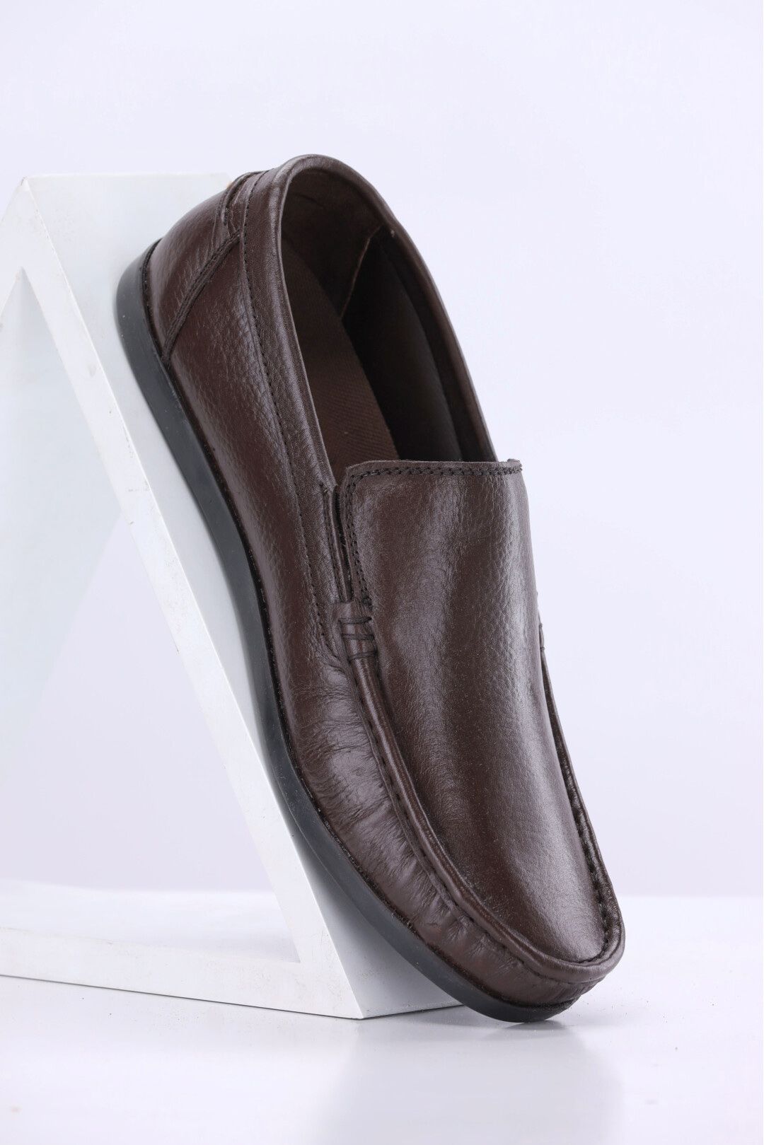 Men Premium Leather Brown Formal Shoes